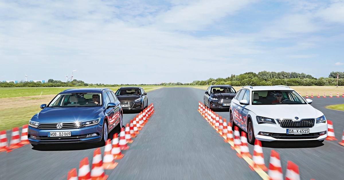 Porównanie kombi: nowe Mondeo, i40, Superb, Passat - osiągi, spalanie, wymiary