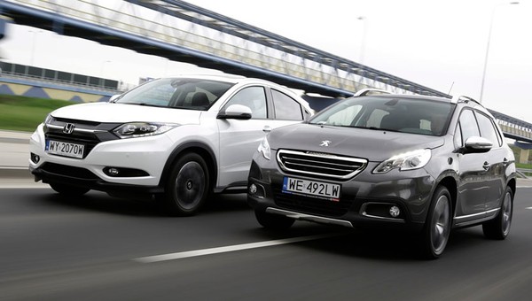 Honda HR-V kontra Peugeot 2008 - praktyczne i stylowe miejskie crossovery