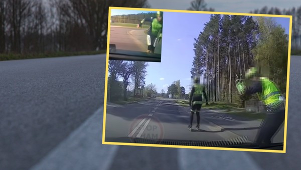 Rolkarze zajechali jej drogę i się odgrażali. "Będziecie w wieczornym wydaniu wiadomości!"
