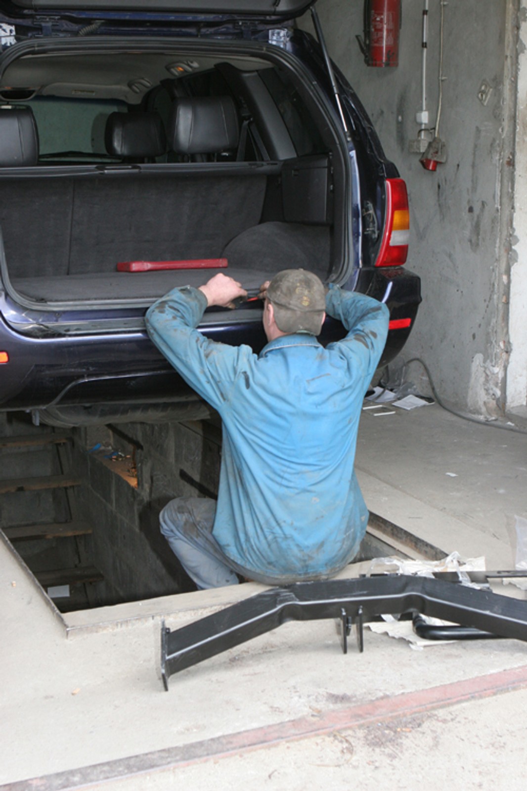 Już można jechać z przyczepą ...