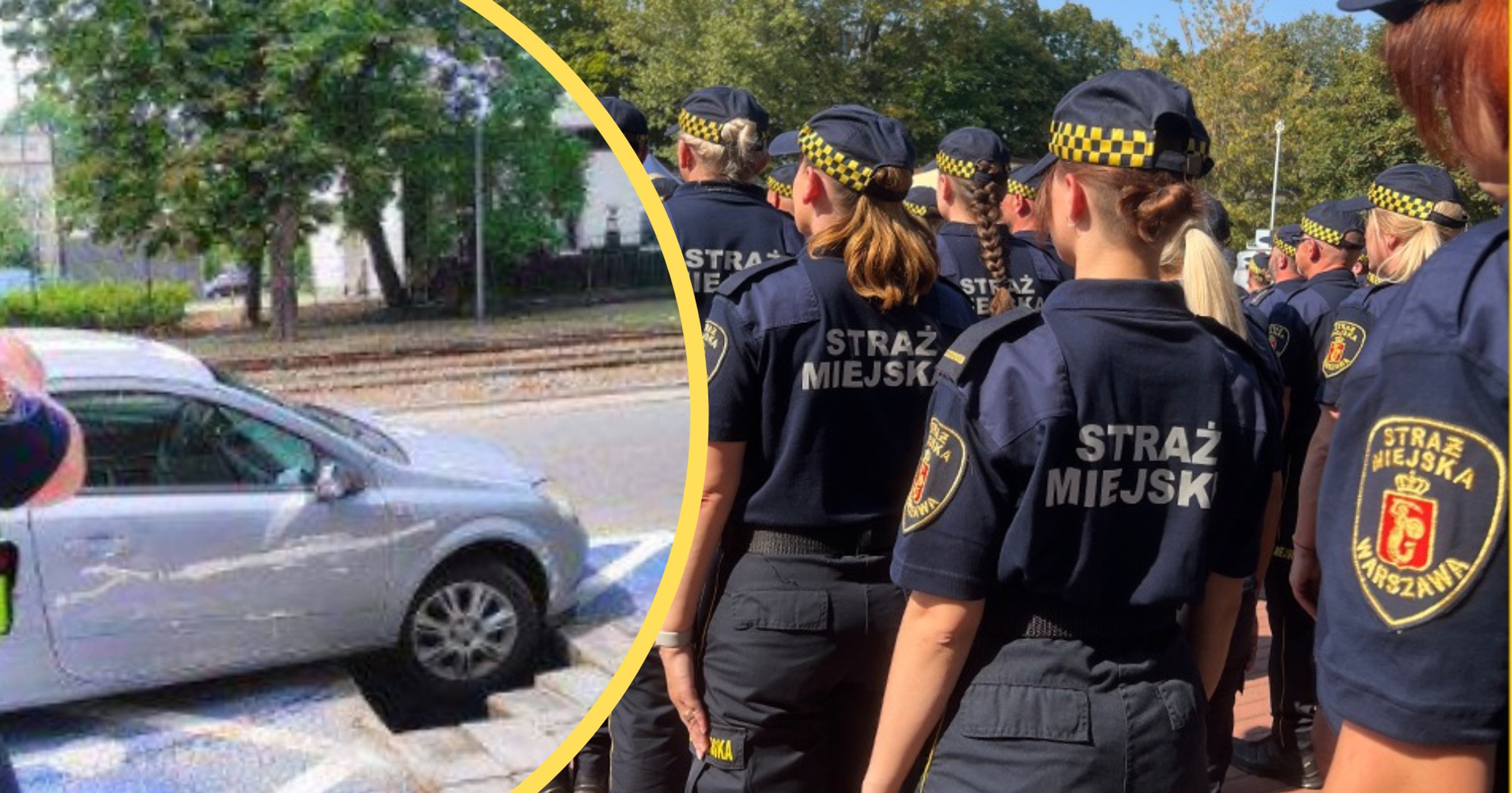 Dramatyczne sceny w stolicy. Pod Astrą zapadła się jezdnia