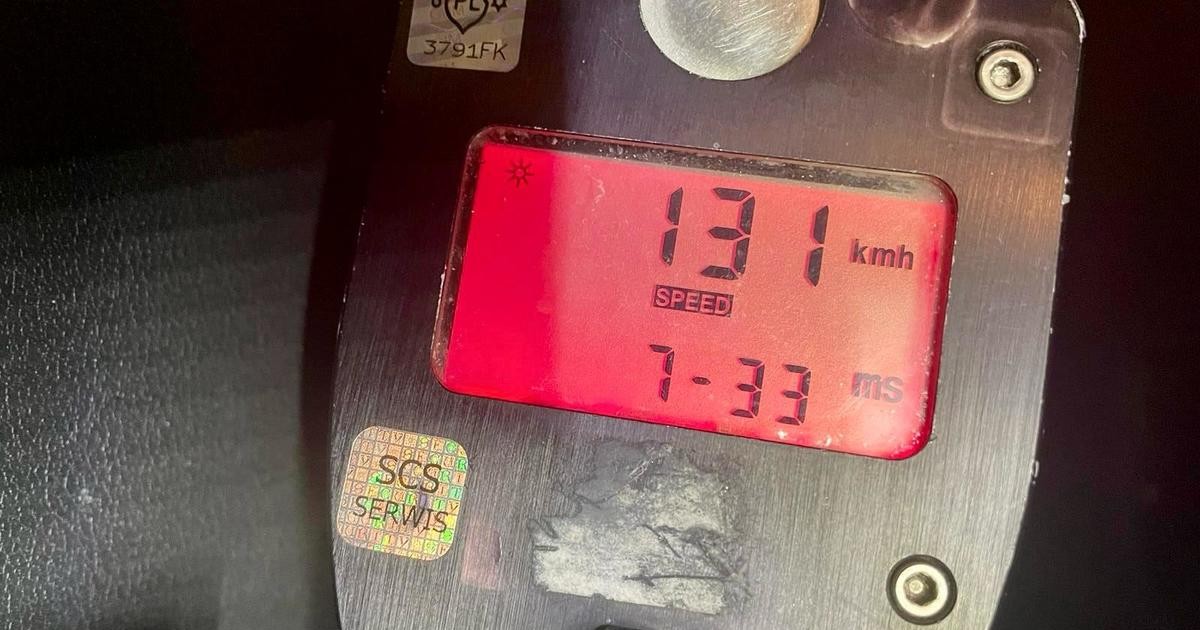 Pędził 131 km/h w terenie zabudowanym. "Prawko" miał dwa miesiące