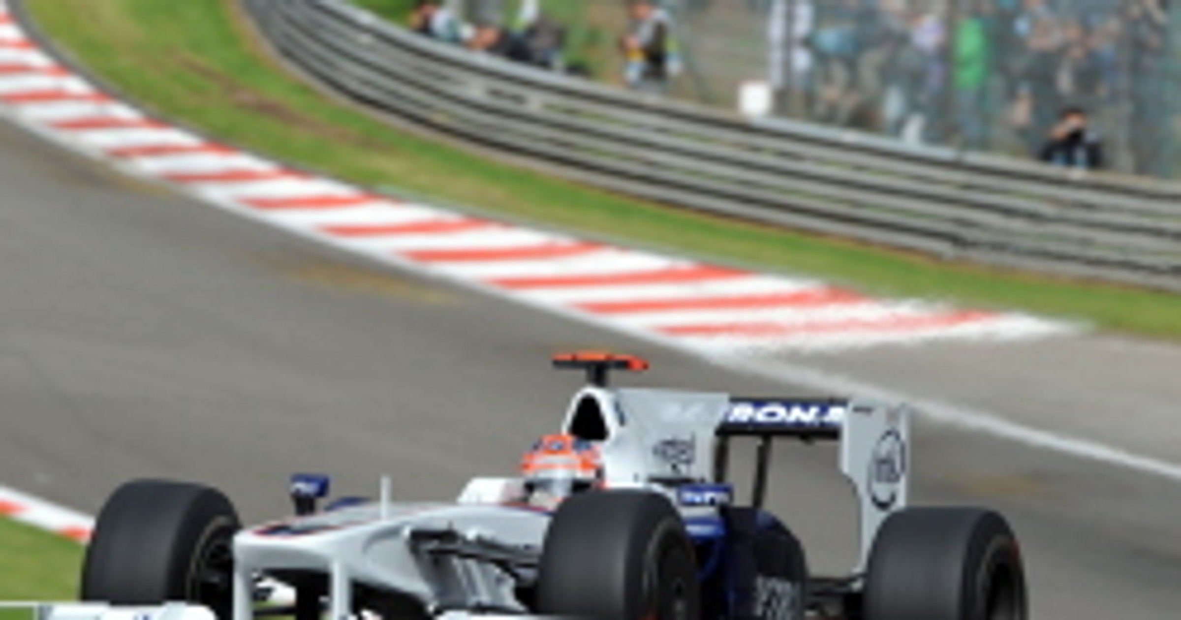 Grand Prix Belgii 2009: Robert Kubica - były kłopoty z silnikiem!