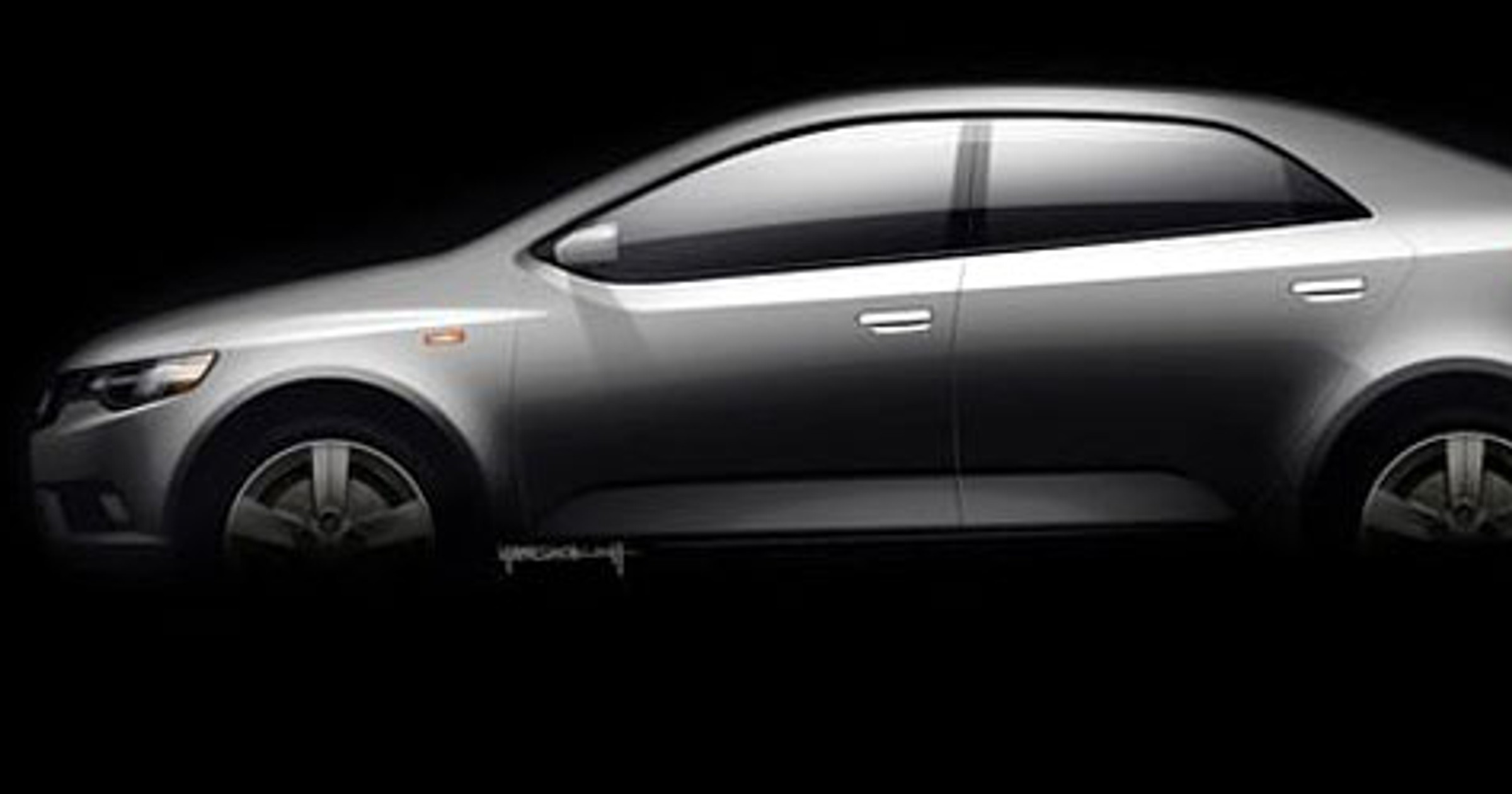 Kia Spectra – pierwsza wizualizacja nowego modelu