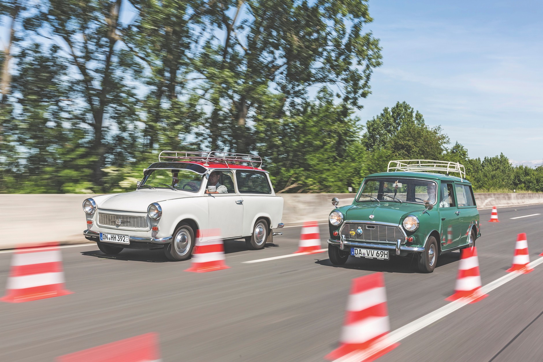 Trabant kontra Mini