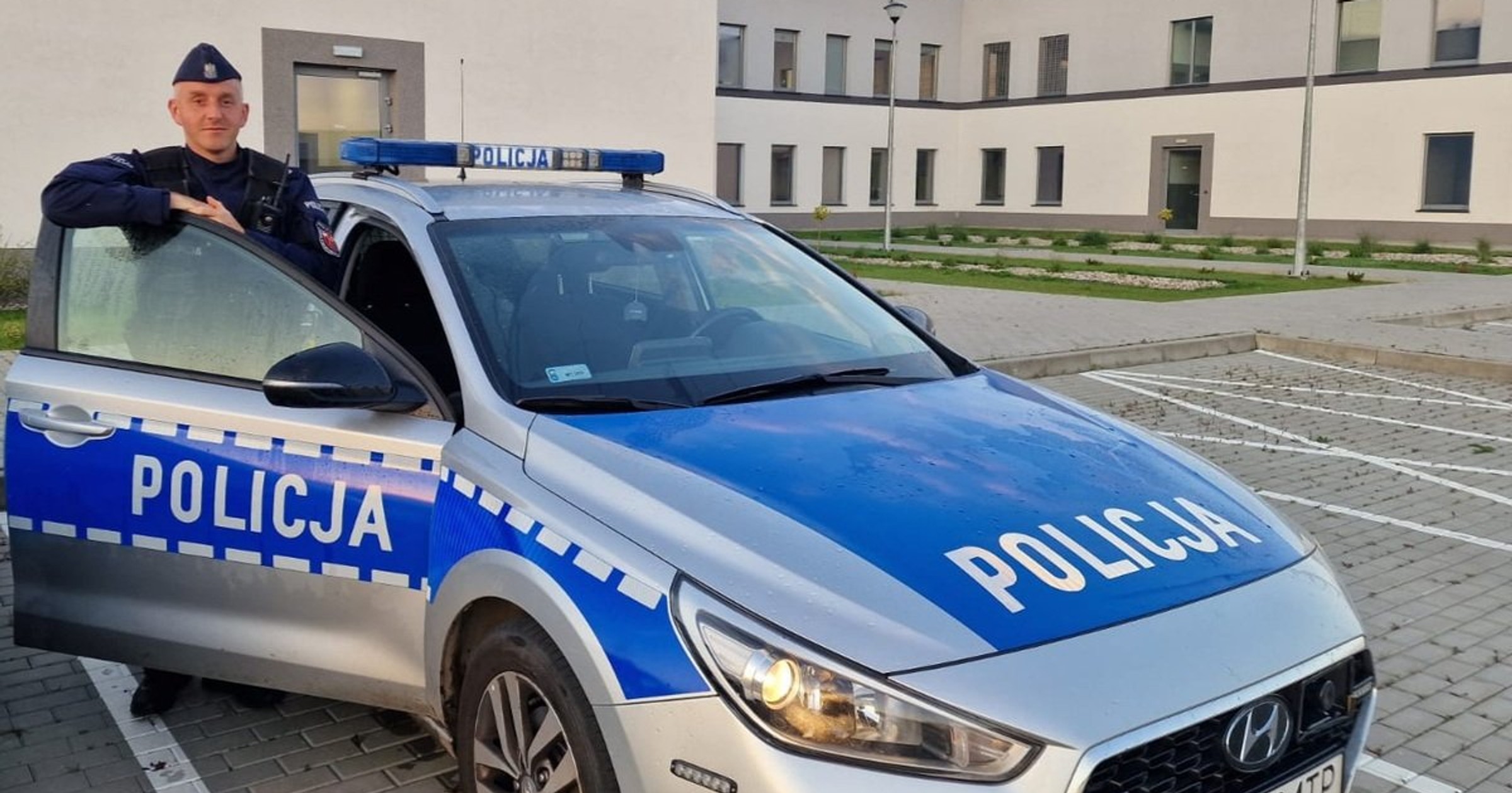 Dzielnicowy po służbie zatrzymał rowerzystę. Miał 2,6 promila