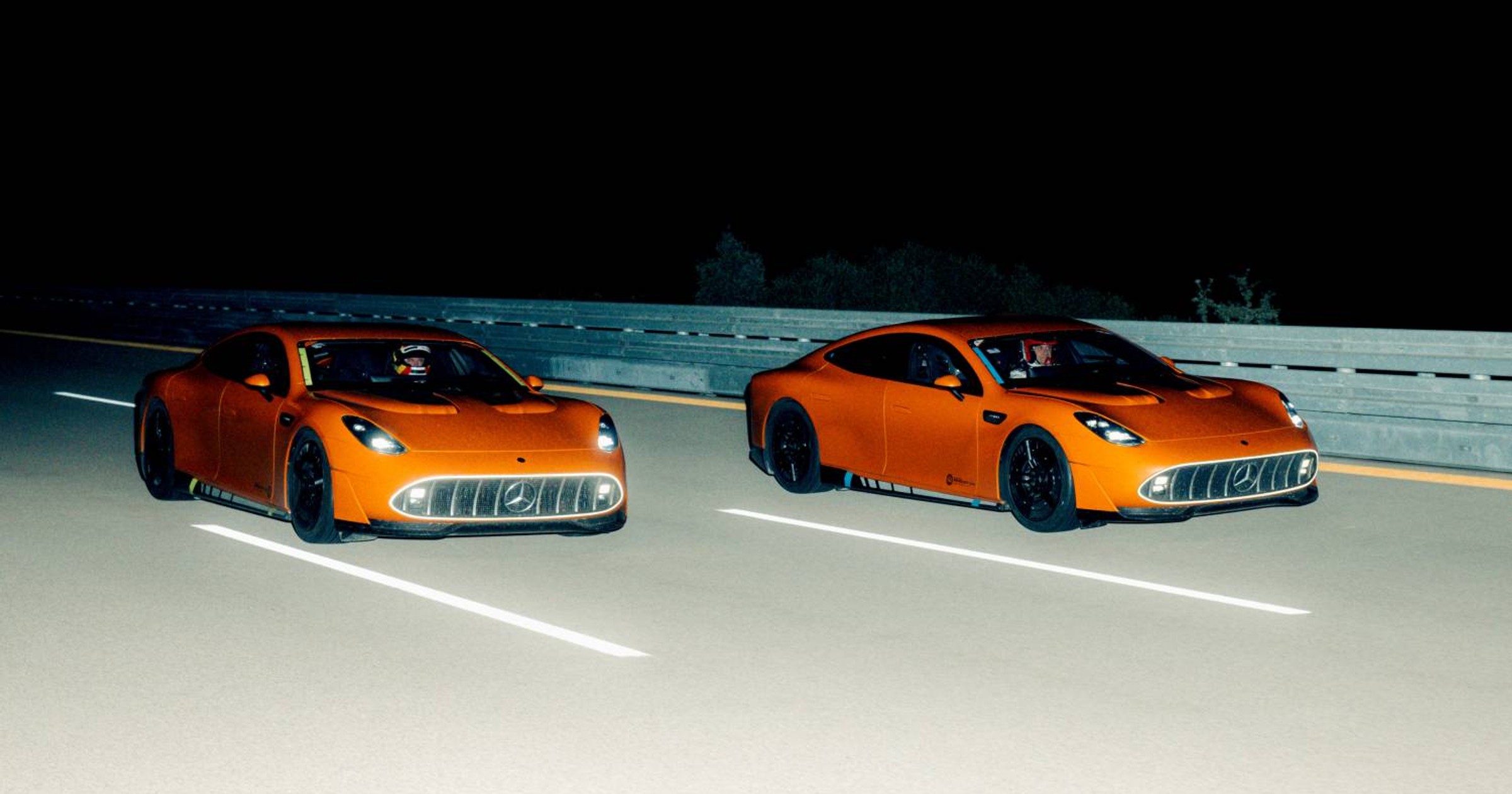 CONCEPT AMG GT XX na torze Nardo