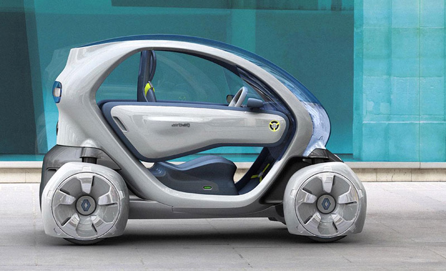 IAA Frankfurt 2009: Renault Twizy Z.E. - elektryczny skuter na czterech kołach