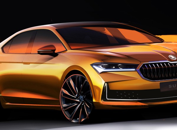 Tak wygląda nowa Skoda Superb. Mamy szkice liftbacka i kombi