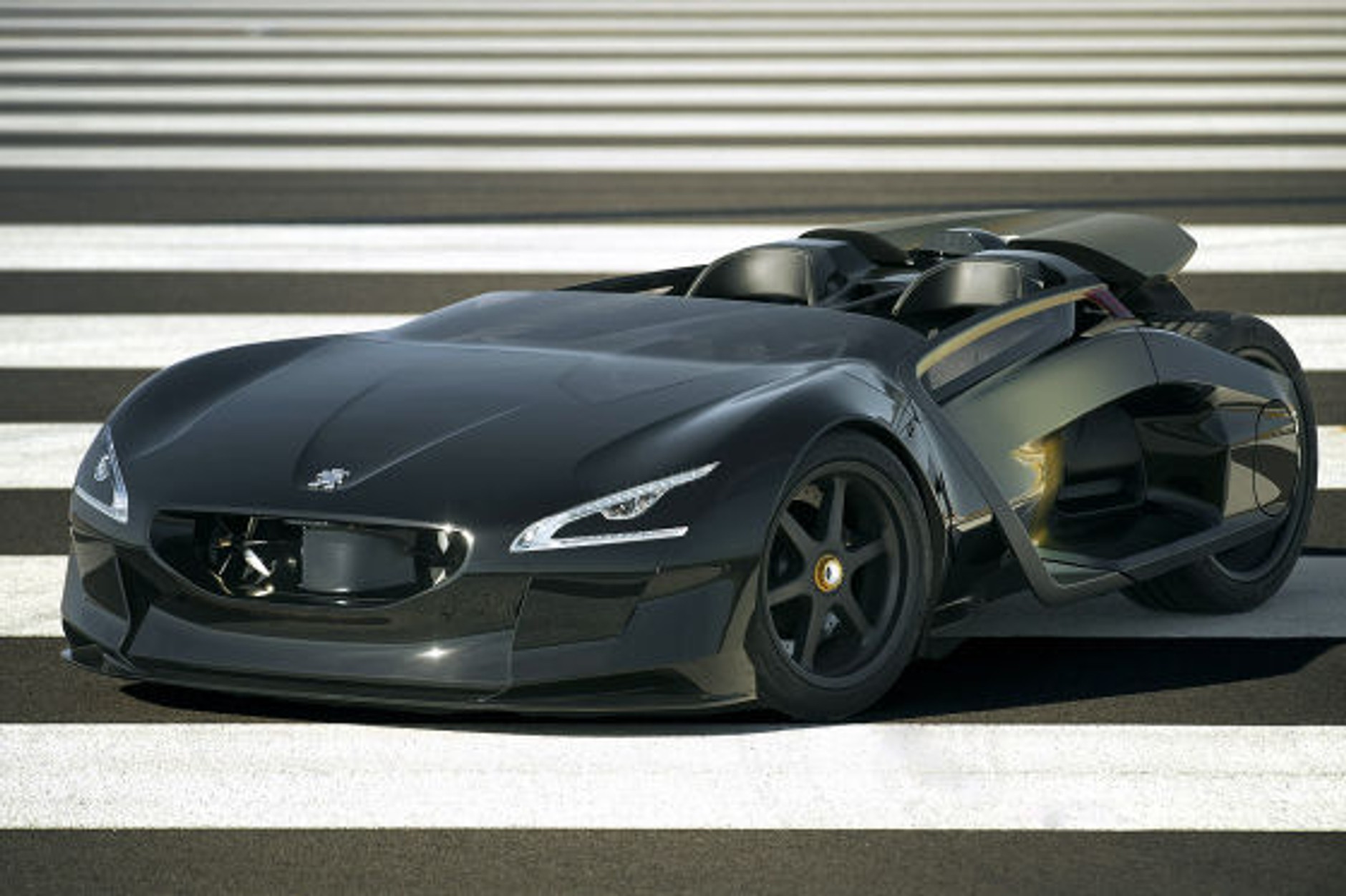 Peugeot EX1 - próba bicia rekordu Chiny