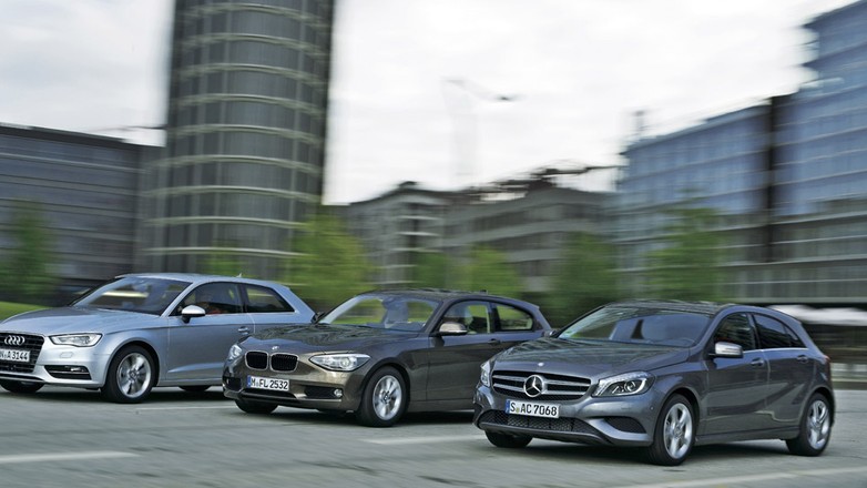 Audi A3 kontra BMW serii 1 i Mercedes klasy A: porównanie kompaktów klasy premium