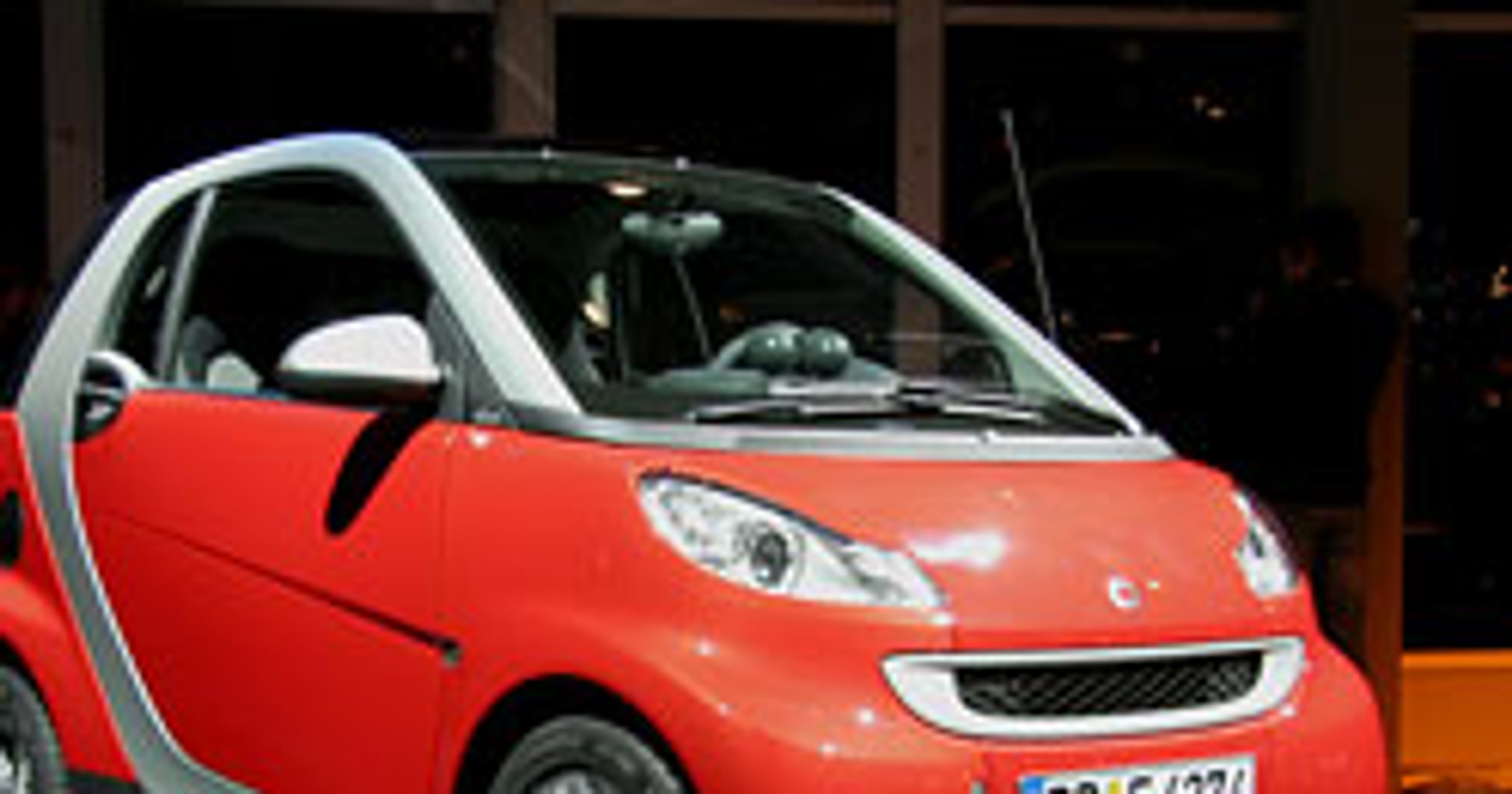 Smart ForTwo: premiera na dachu