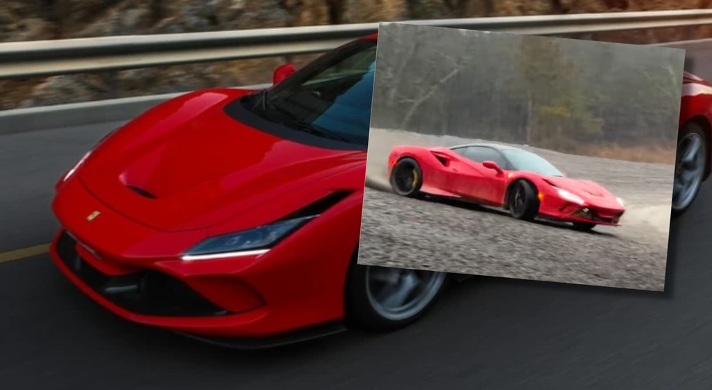 Ferrari F8 Tributo (screen: YouTube/WhistlinDiesel)