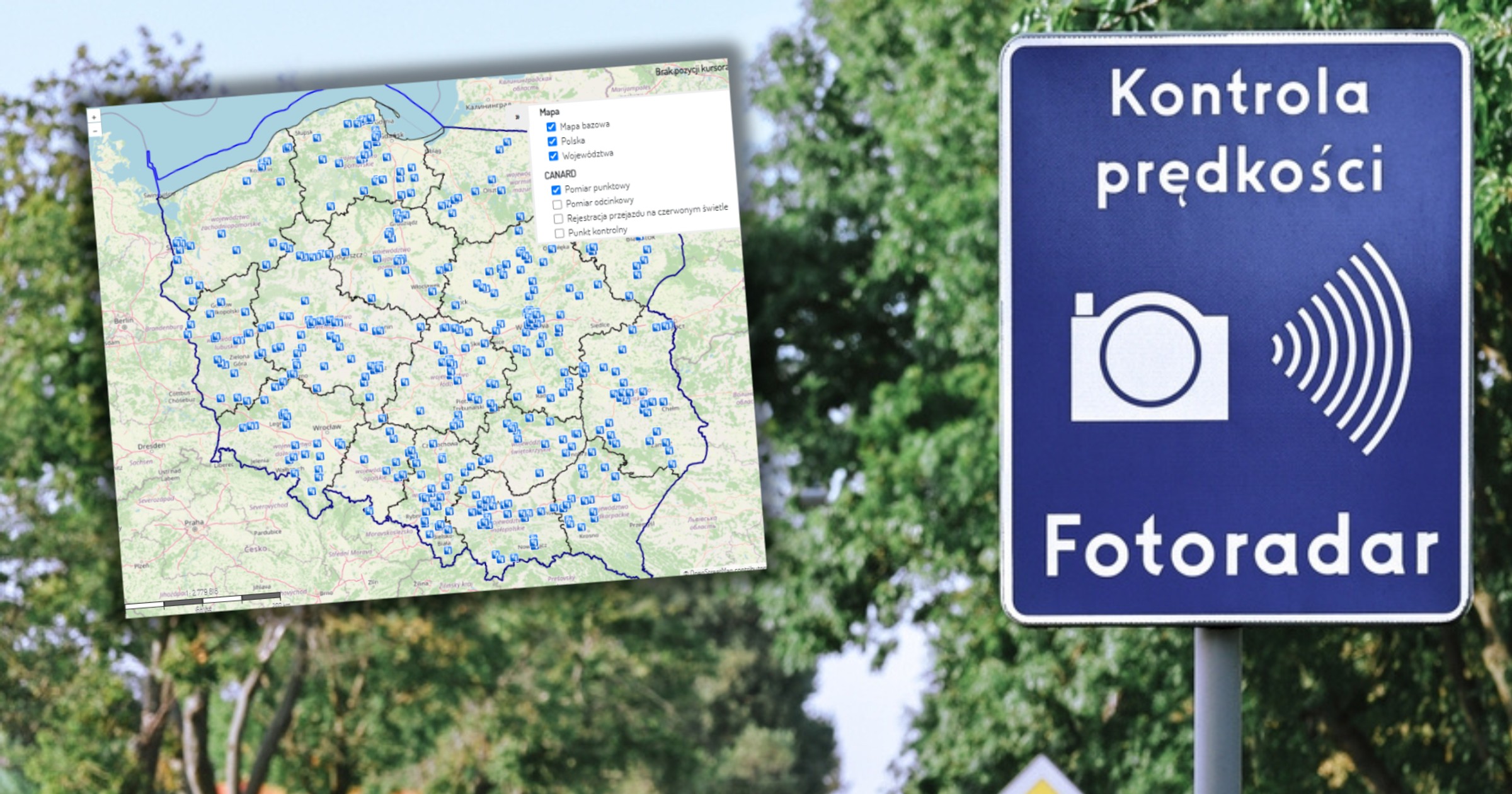 Fotoradary w Polsce. Taką mają tolerancję prędkości. Później tylko mandat (Screen: CANARD)