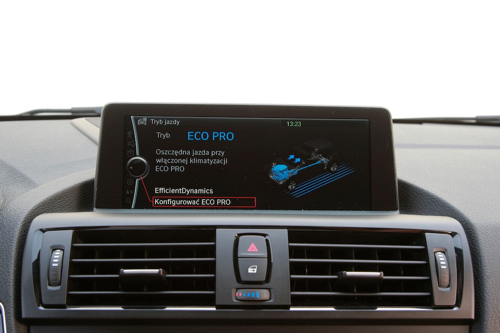 Tryb jazdy ECO Pro w BMW