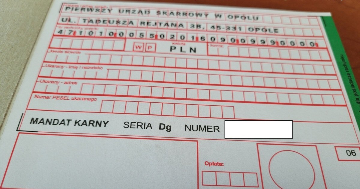 6500 zł za potrącenie na chodniku