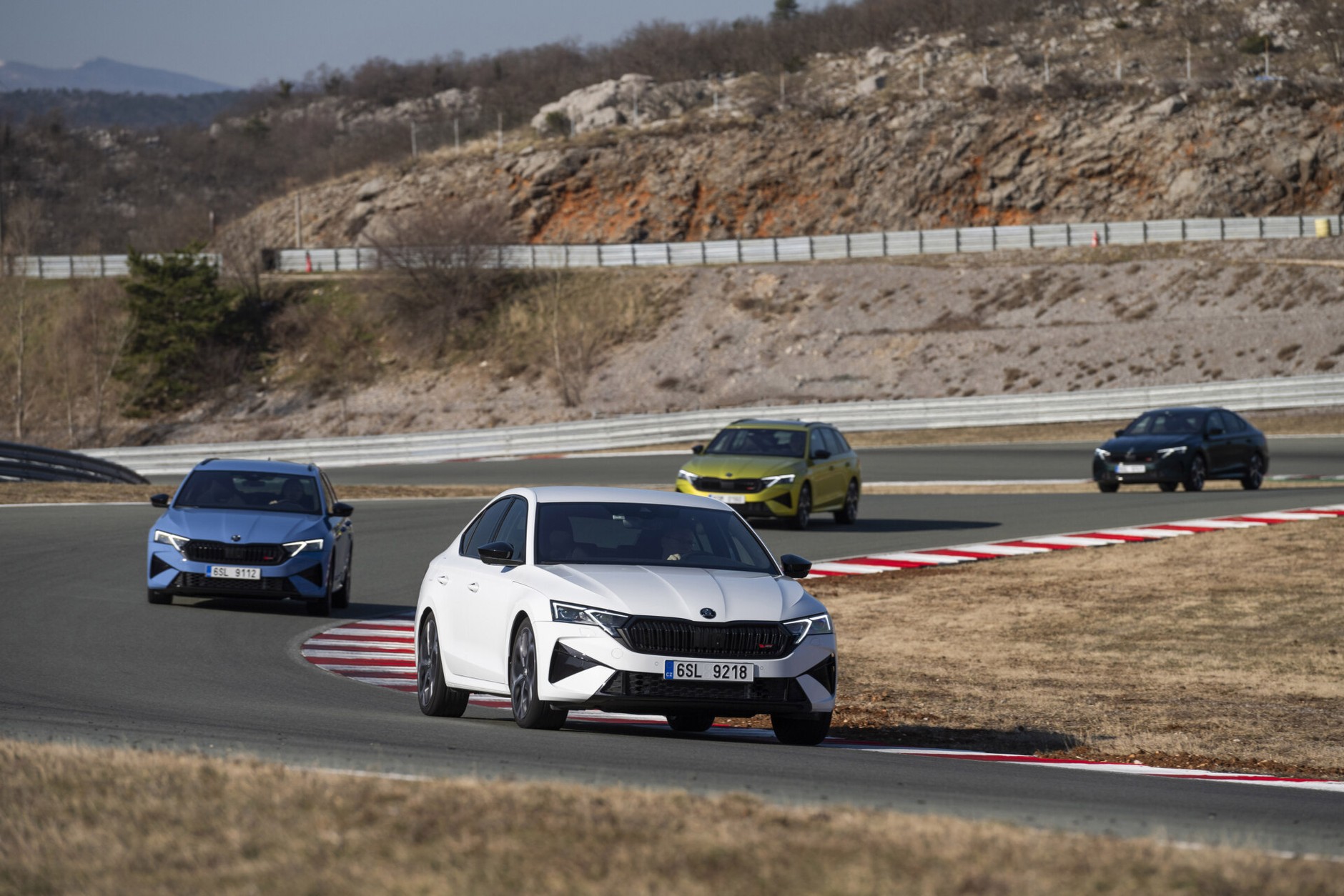 Skoda RS Experience na torze Grobnik w Chorwacji