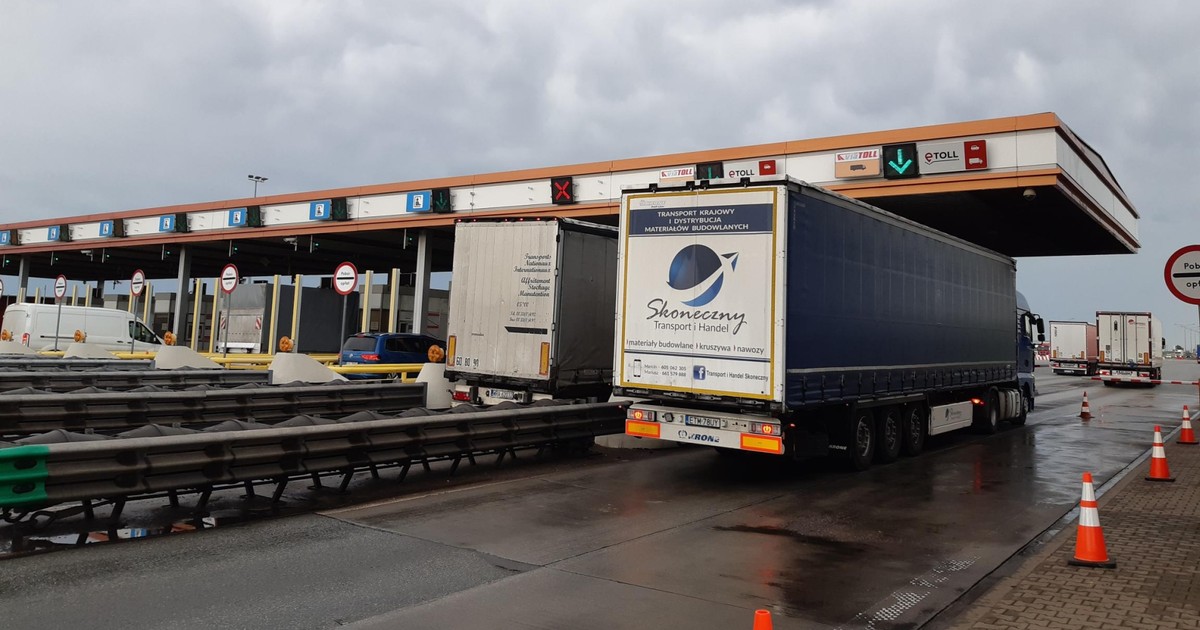 Nowy system opłat drogowych e-TOLL w Polsce - sprzęt na autostradzie A2