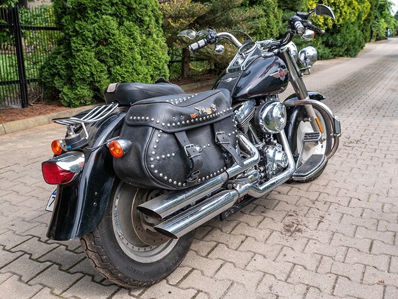 Harley-Davidson Fat Boy wystawiony na licytację