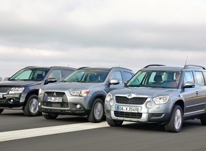 Skoda Yeti kontra Suzuki Grand Vitara i Mitsubishi ASX: suv-y na tropach Yeti