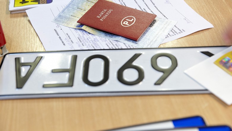 Rejestracja samochodu