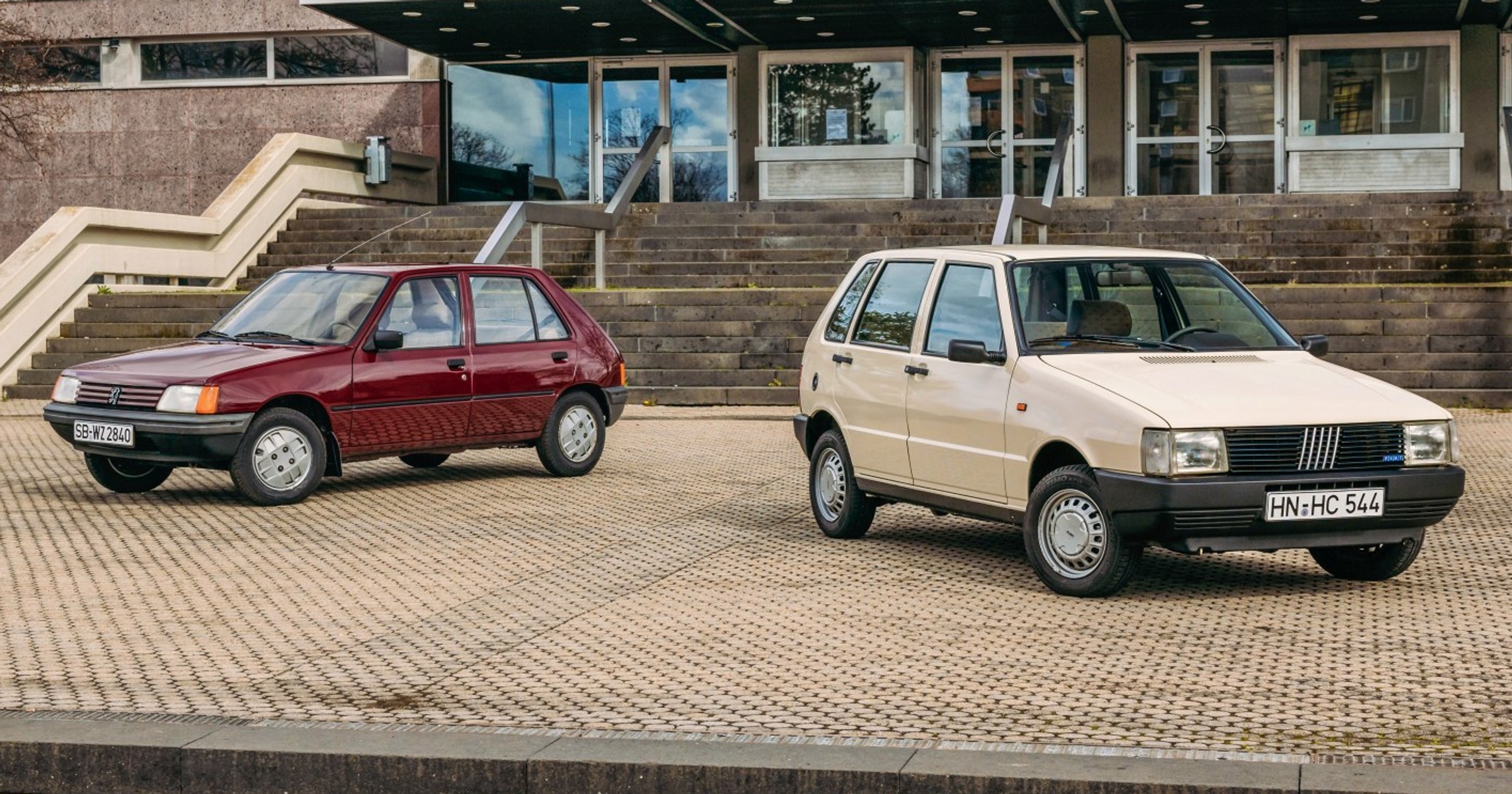 Fiat Uno kontra Peugeot 205