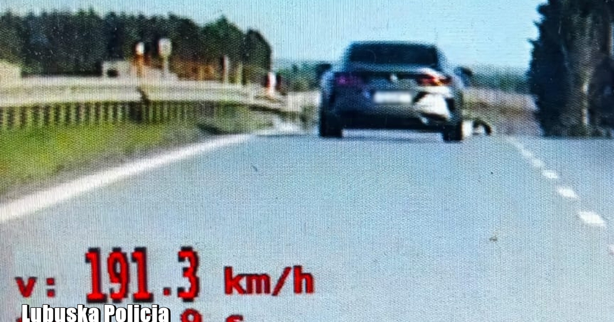 191 km na godz. na drodze ekspresowej