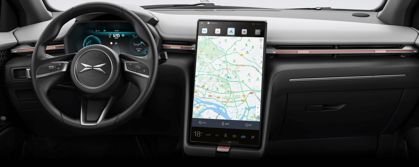 Xpeng: we wnętrzu łatwo doszukać się zapożyczeń od Tesli