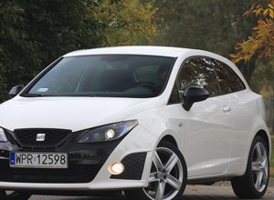 Seat Ibiza Bocanegra: Cupra  z czarnym "dziobem"