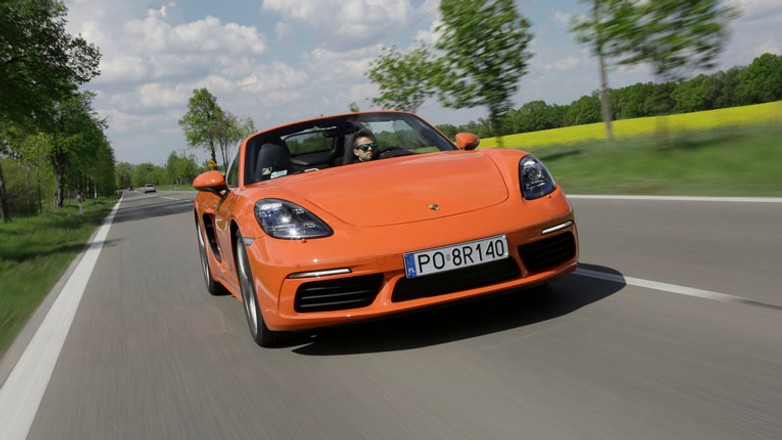 Porsche 718 Boxster S - mniej cylindrów, więcej mocy