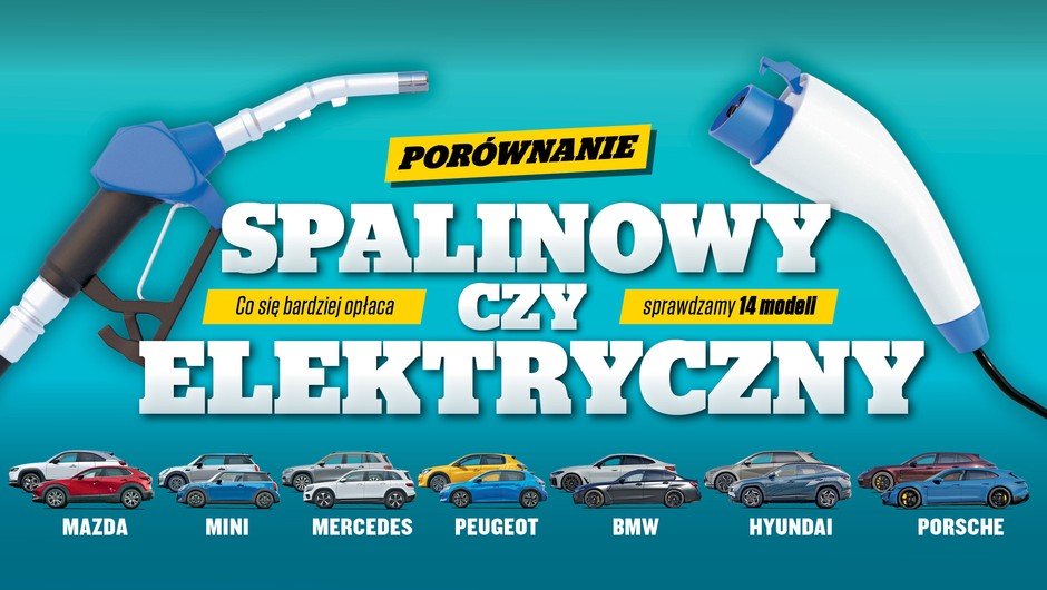 Auto spalinowe czy elektryczne? Sprawdzamy opłacalność 7 par samochodów