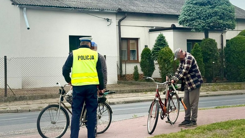 Akcja "Bezpieczny Rowerzysta" na drogach woj. kujawsko-pomorskiego