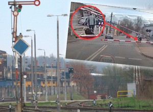 Niebywały pokaz bezmyślności pieszej. Zapomniała, że "karma wraca" [WIDEO]