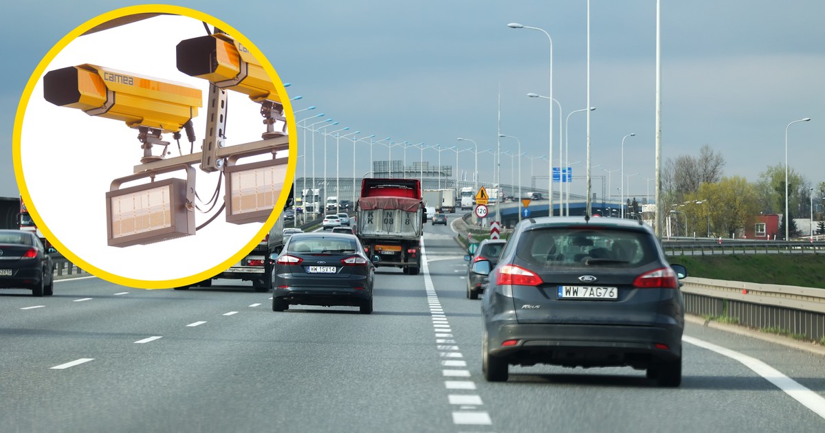 Autostrada A4 i kamery odcinkowego pomiaru prędkości - zdjęcie ilustracyjne