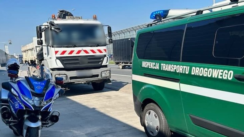 Katastrofalna kontrola ciężarówki. Wszystko zaczęło się od piasku