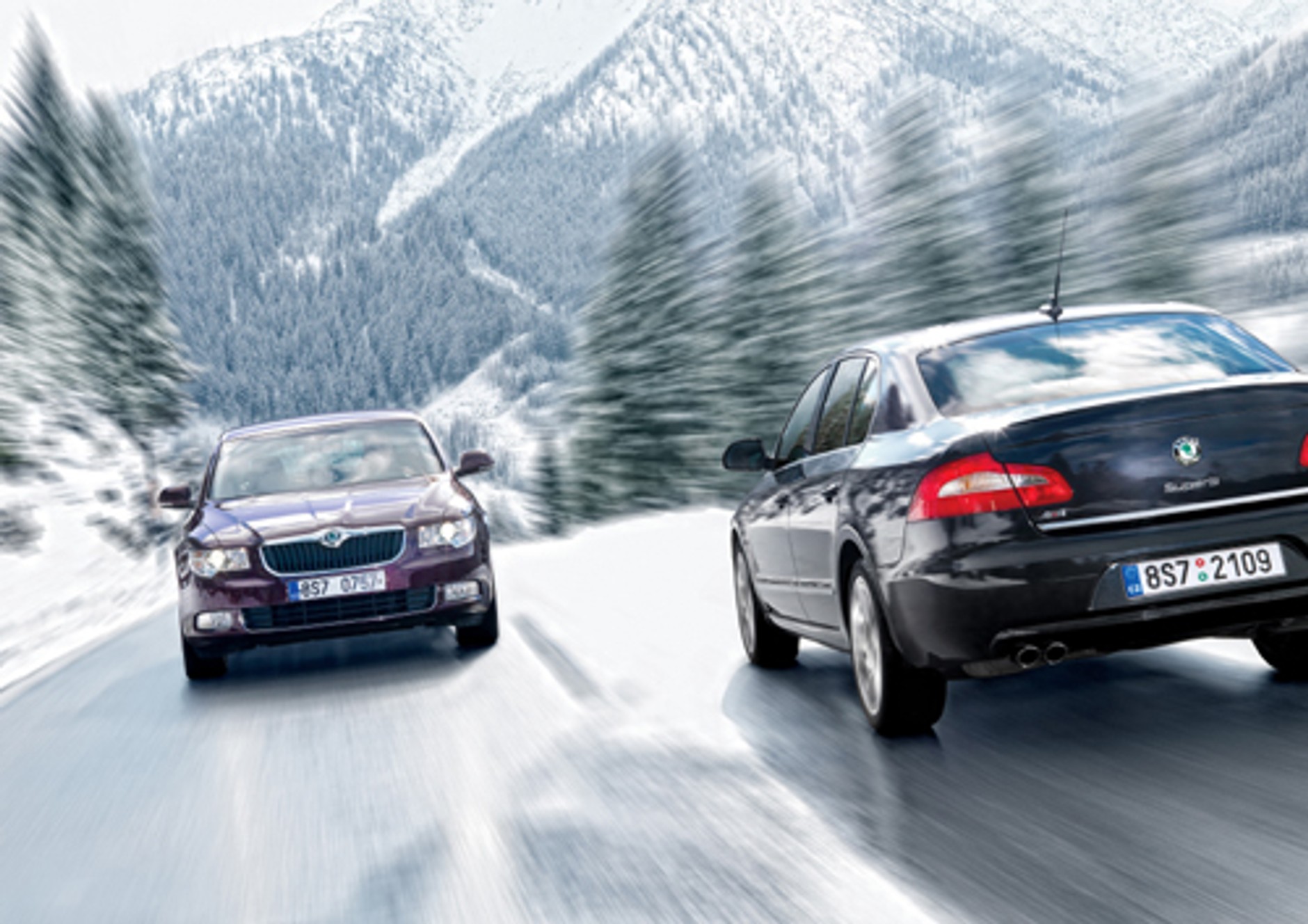 Skoda Octavia Combi oraz Superb - czyli 4x4 na szwedzkich drogach