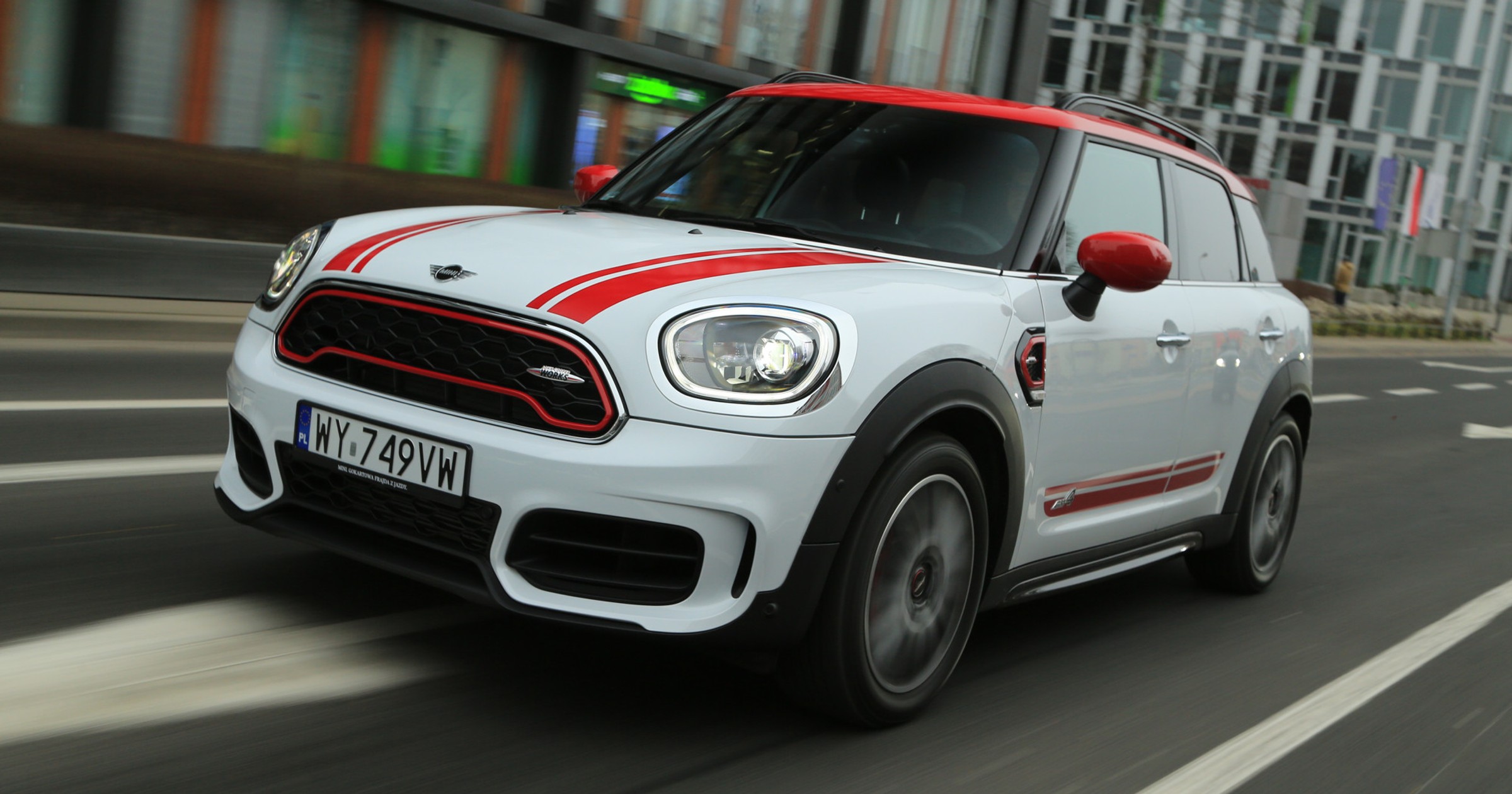 Mini Countryman JCW – bardzo sportowa wersja
