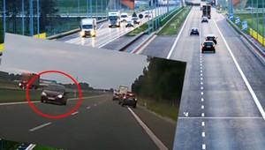 85-letnia kobieta jechała pod prąd na S5. Było o włos od tragedii 