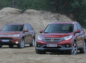 Mitsubishi Outlander kontra Honda CR-V: SUV-y bez zbędnych fajerwerków