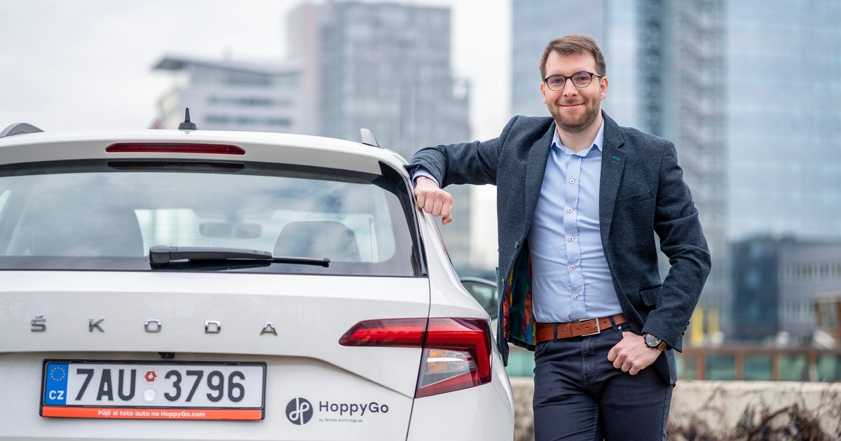 Robin Švaříček, CEO platformy HoppyGo do udostępniania aut