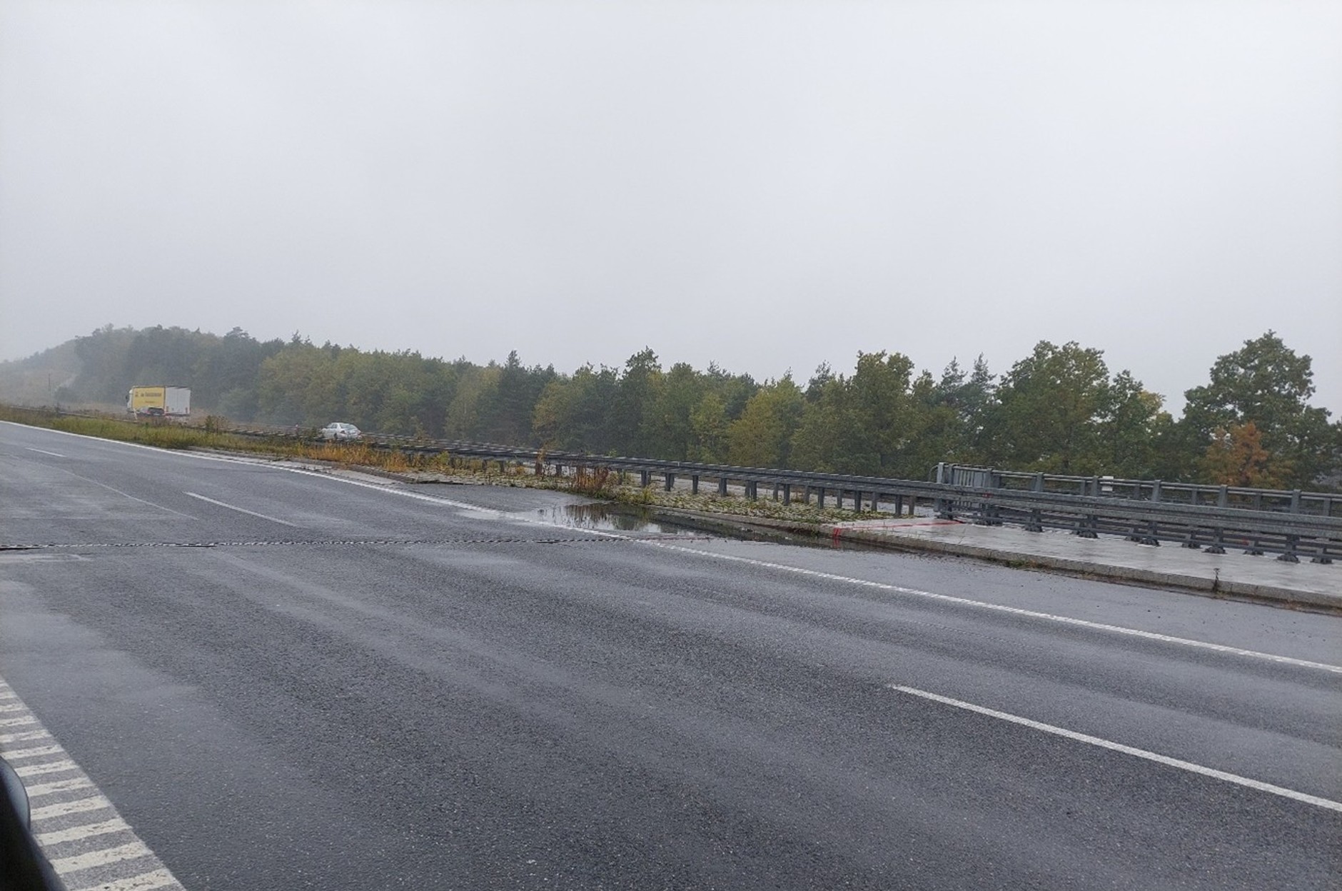 Pofałdowana nawierzchnia na A1