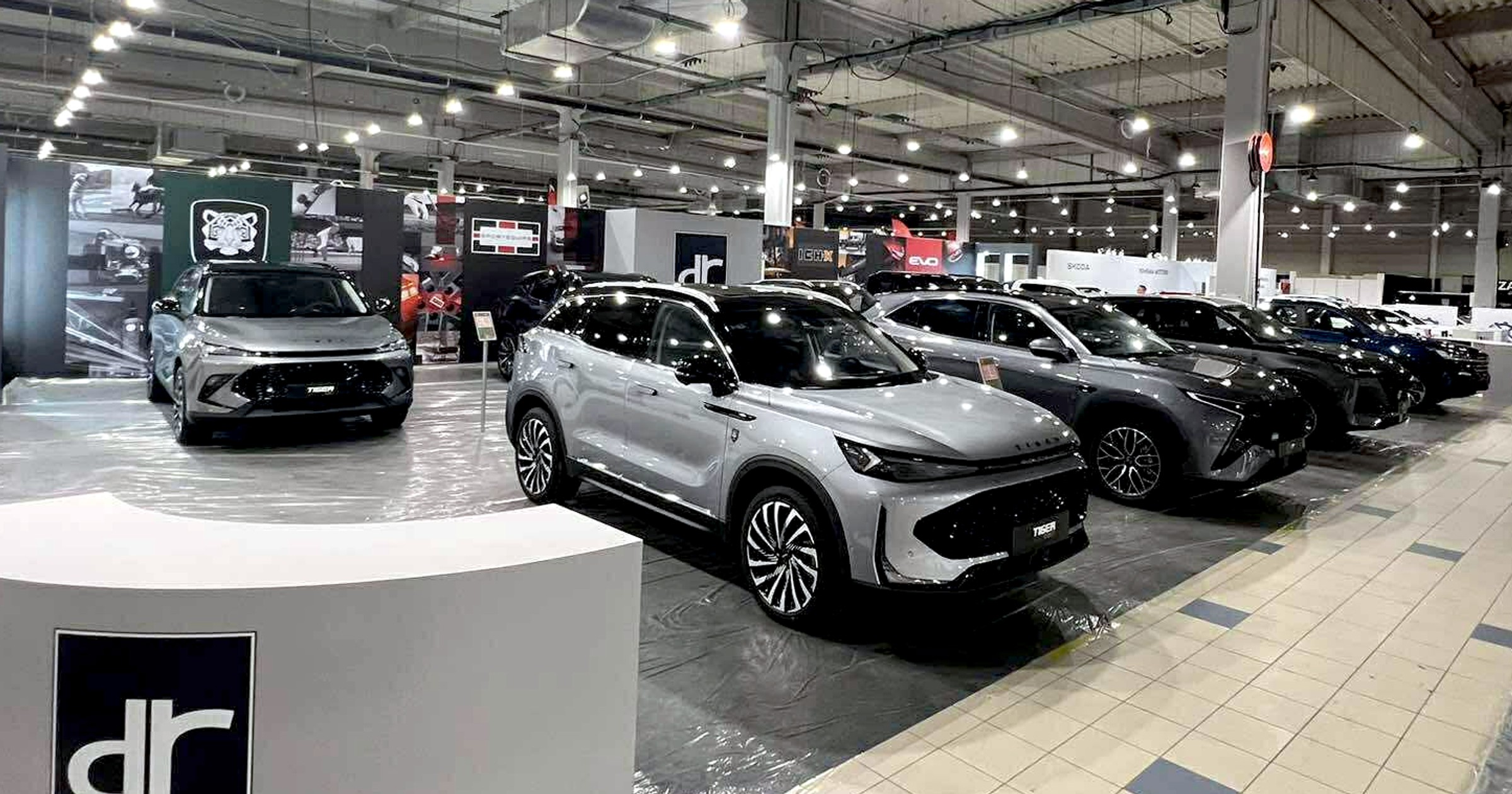 Grupa DR podczas Warsaw Moto Show