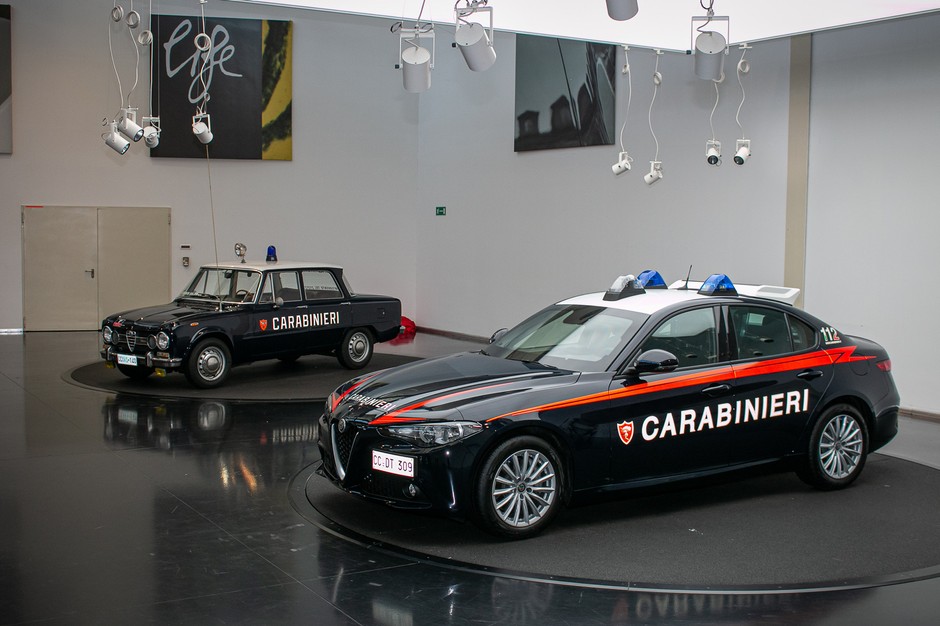 Opancerzona Alfa Romeo Giulia dla włoskich karabinierów