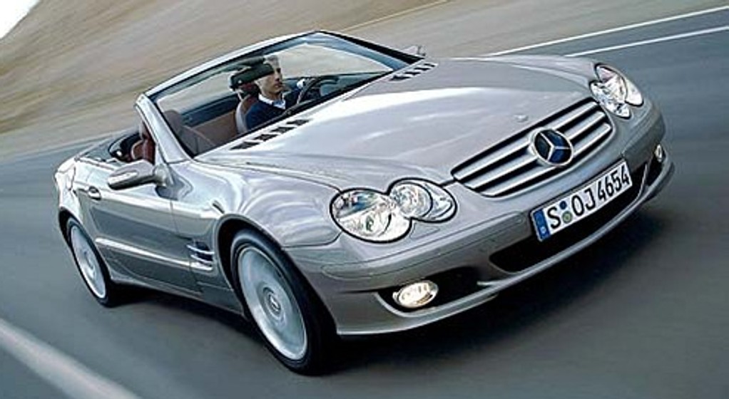 Mercedes SL po liftingu - znamy ceny!