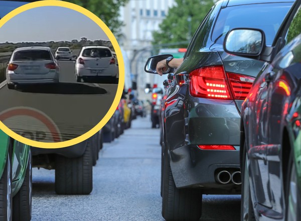 Nagrali bmw pod Łodzią. Komentujący nie gryźli się w język. "Margines społeczny"