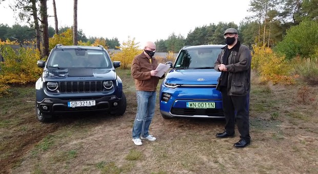Auta bez ściemy - Kia e-Soul kontra Jeep Renegade Trailhawk 4xe