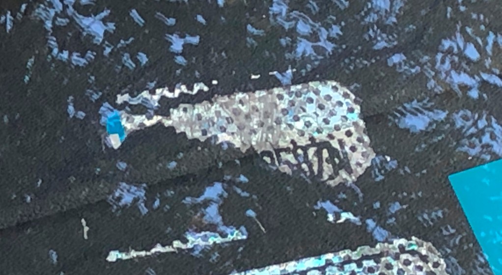 Naklejka rejestracyjna na szybie