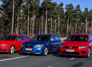 Porównanie | Superkompakty: Audi S3, BMW M135i, Volkswagen Golf R