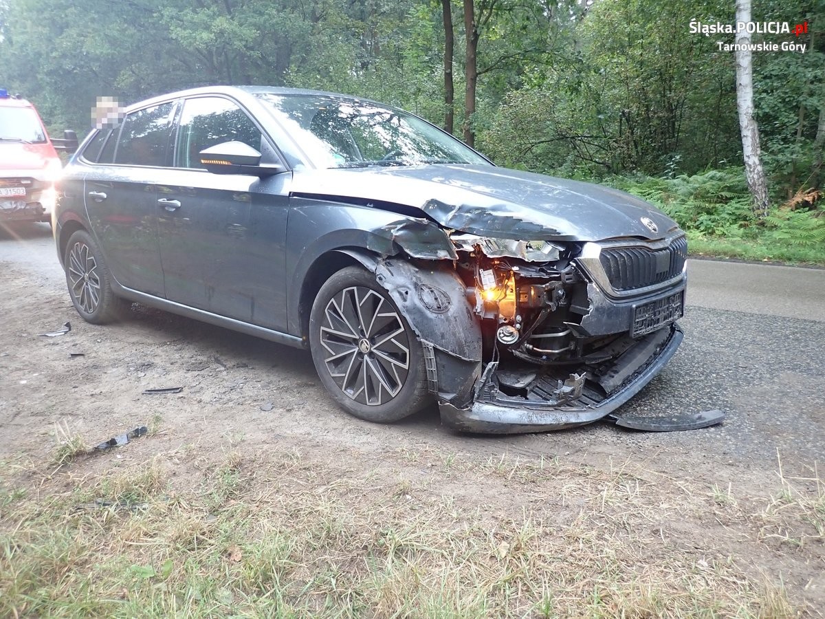 Kolizja w Połomii. Nikt nie został ranny, ale sprawca ukarany