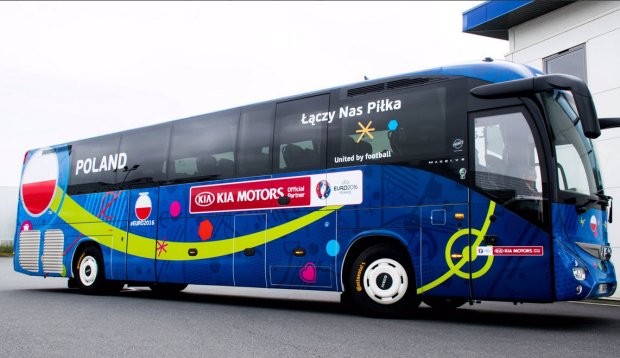 Autobus polskiej reprezentacji
